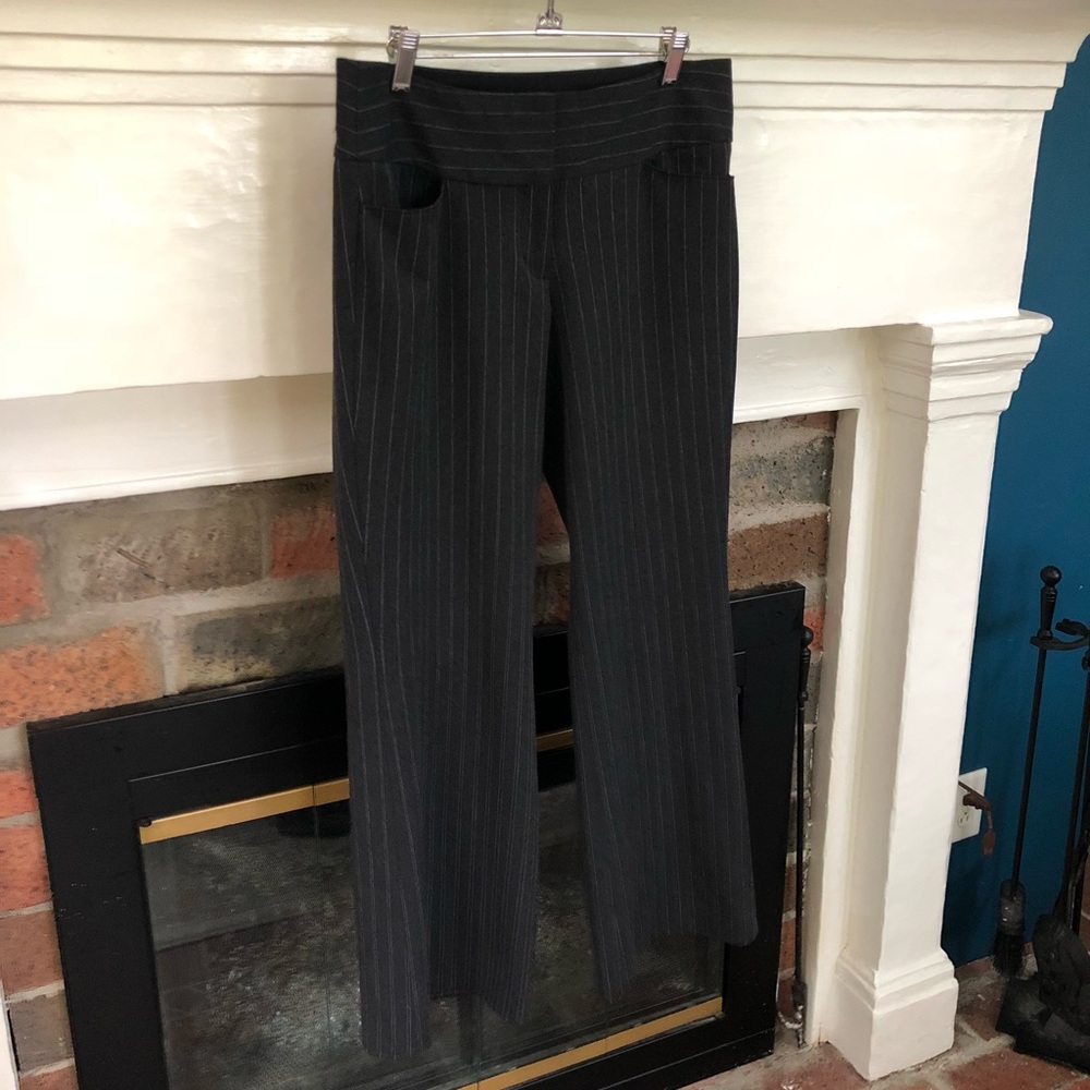 Express Editor striped work pants!